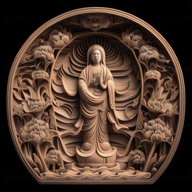 3D model Amitabha Amitayus (STL)